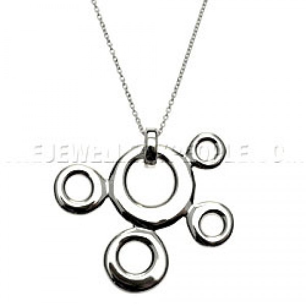 Molecule Silver Pendant - PT564