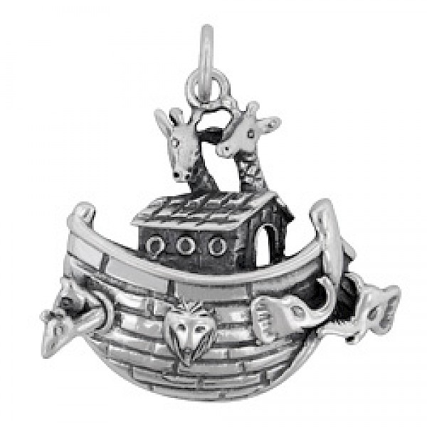 Noah's Ark Silver Pendant - RN030