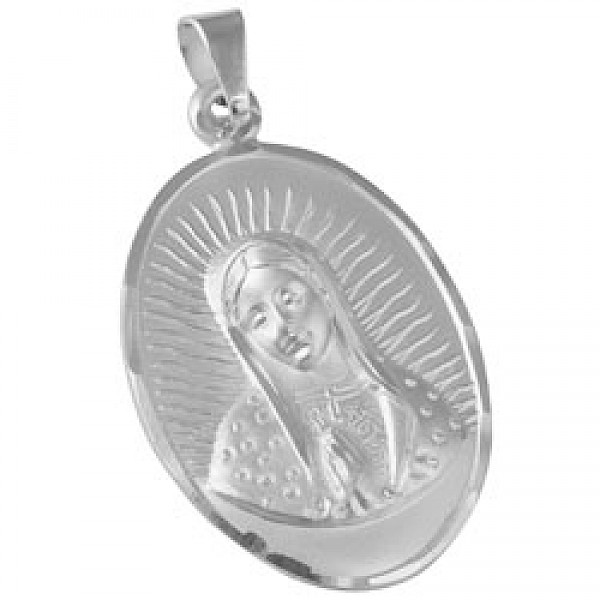 Our Lady Silver Pendant
