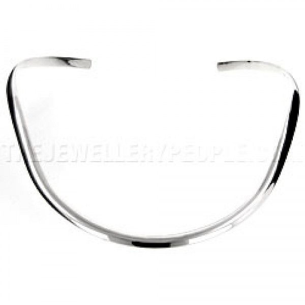 Polished Silver Collar - 5mm Solid