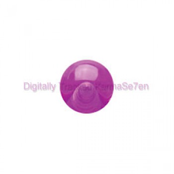 Purple Acrylic UV Threaded Micro Ball