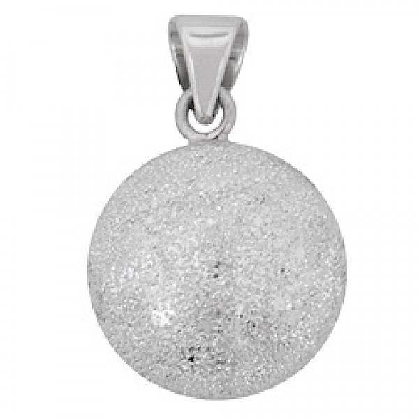 Round Bell Silver Pendant - PT655