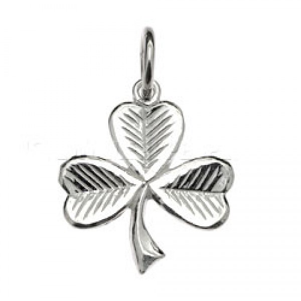 Shamrock Silver Charm - R4031
