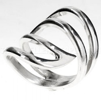 Silver Loop Ring- RG075