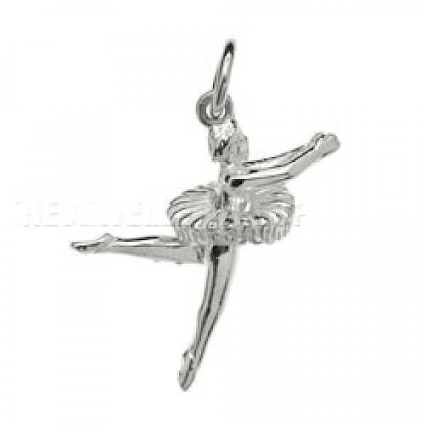 Ballerina Silver Charm - R1112