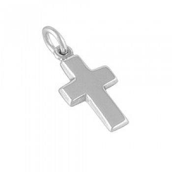 Silver Cross Charm