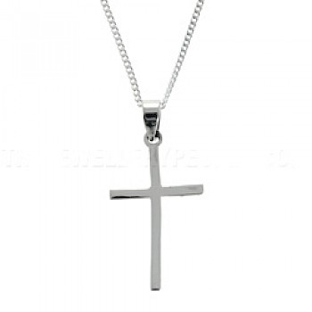 Silver Cross Pendant - Petite - PT496