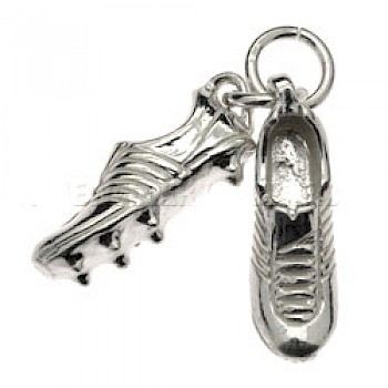 Football Boots Silver Charm