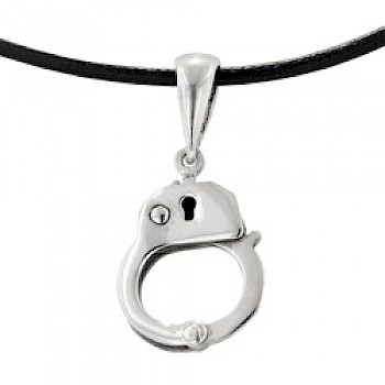 Silver Hand-Cuff Pendant - PT594