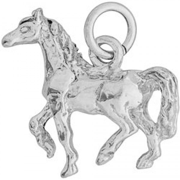 Silver Horse Charm - 2651