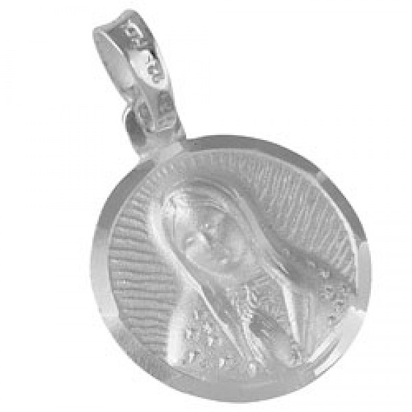 Silver Our Lady Pendant - RN123
