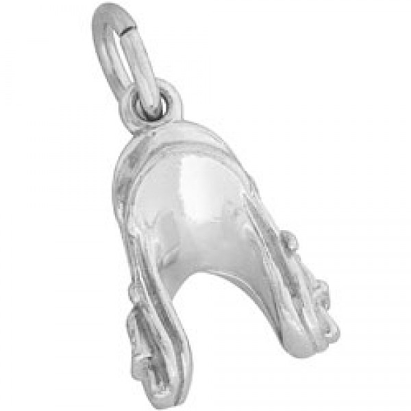 Silver Saddle Charm - R4008