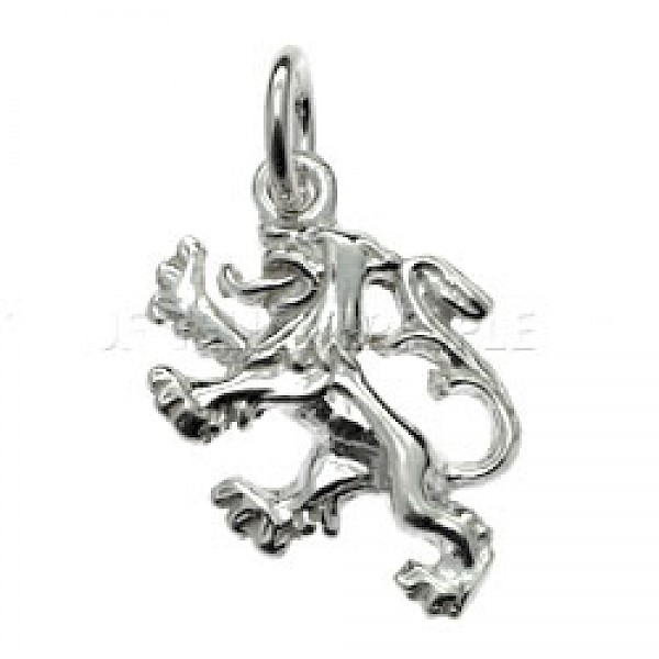 Scottish Lion Rampant Silver Charm - R2166