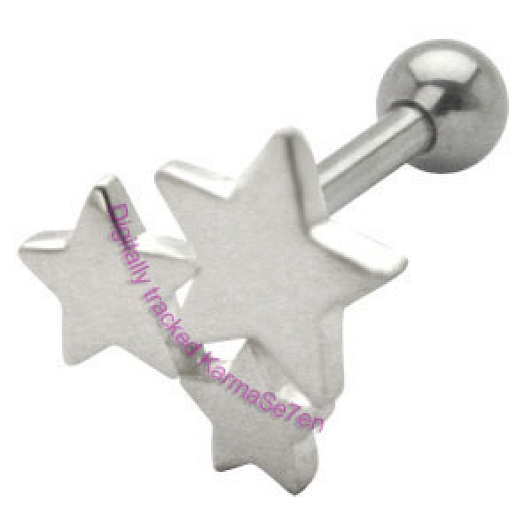 Silver Star Cluster Upper Ear Stud