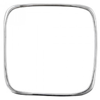Solid Silver Square Bangle