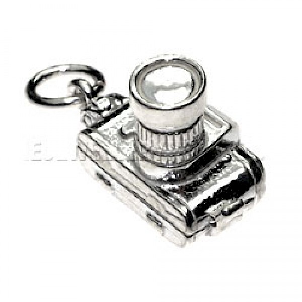 Camera Silver Charm - R3093