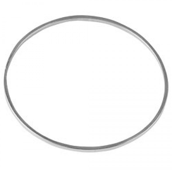 Thin Silver Baby / Young Ladies Bangle - BY090