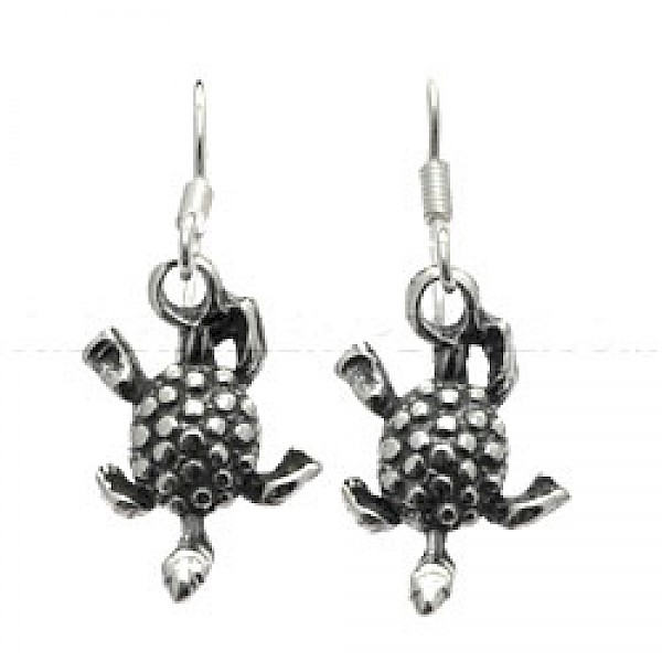 Turtle Silver Earrings OC019