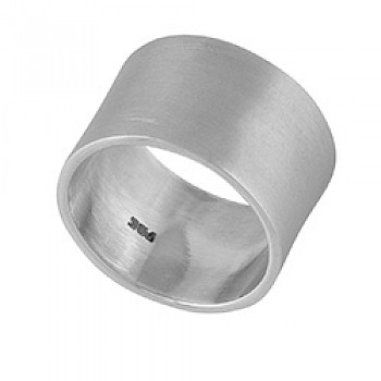 Vintage Finish Silver Ring- 13mm Large