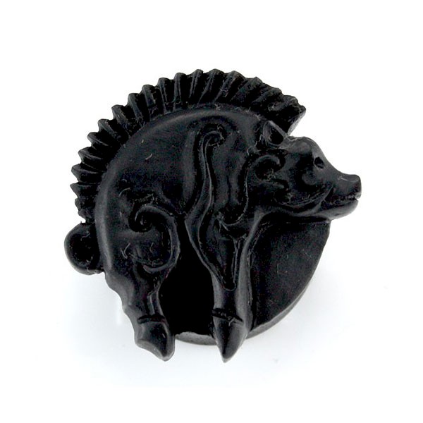 ANCIENT BOAR CARVED FLESH PLUG
