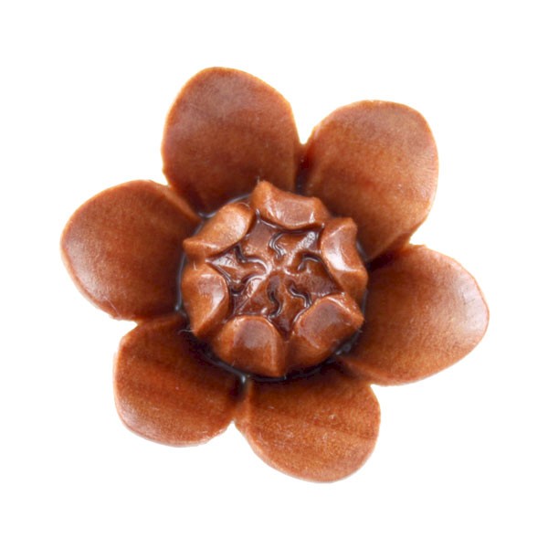 FLOWER BLOOM CARVED FLESH PLUG