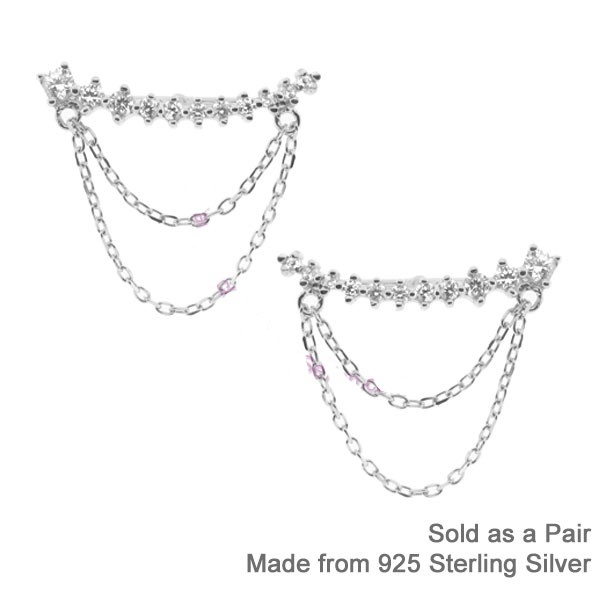 SHACKLE EAR CLIMBER EARRINGS