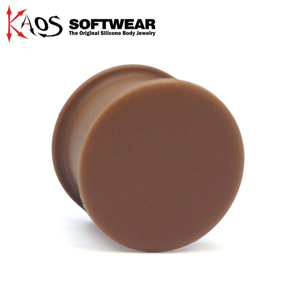 KAOS ORIGINAL SILICON HIDER PLUG- DARK SKIN TONES