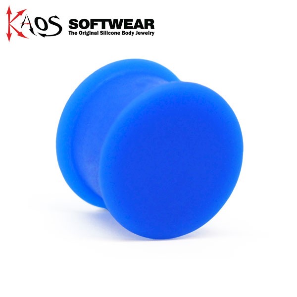 KAOS ORIGINAL SILICON HIDER PLUG - BLUE