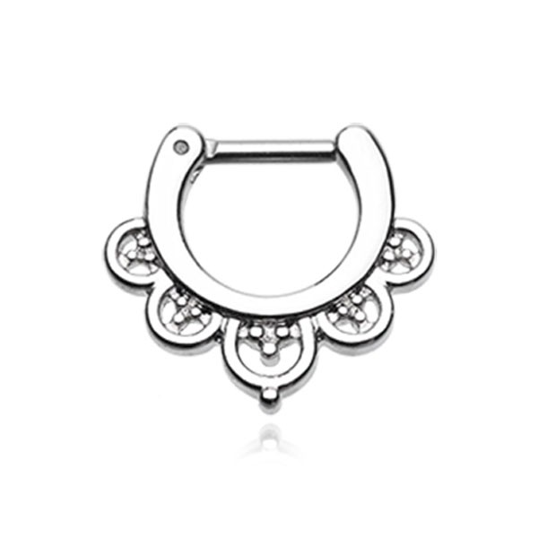 IMPERIAL FILIGREE SEPTUM CLICKER RING