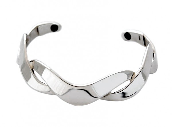 OCEAN WAVES BANGLE - SMALL