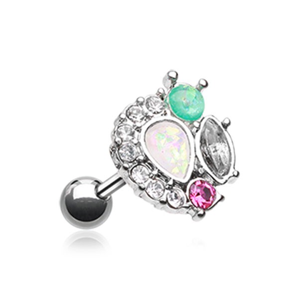 MEDLEY OPAL CARTILAGE & TRAGUS STUD