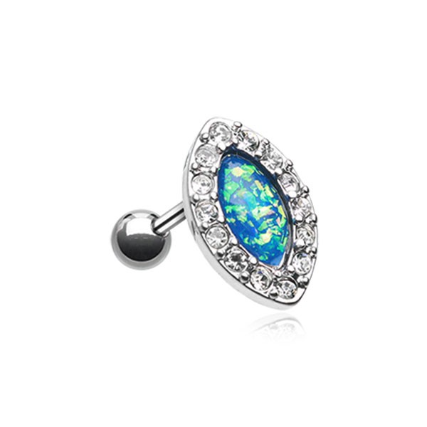 DIAMANTE OPAL CARTILAGE & TRAGUS STUD