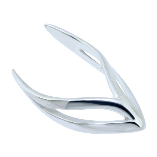 STERLING SILVER CLIP ON HELIX EAR CUFF - SINGLE POINT