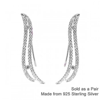 VINE EAR CLIMBER EARRING