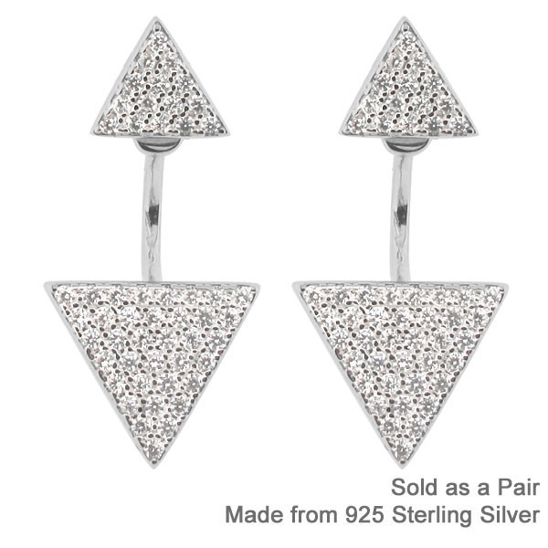 DOUBLE DIAMOND FRONT & BACK EAR JACKETS