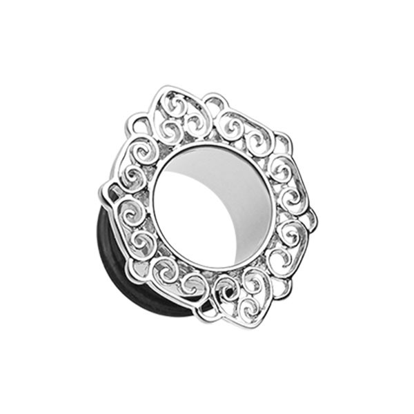 FILIGREE SURGICAL STEEL SINGLE FLARED EYELET