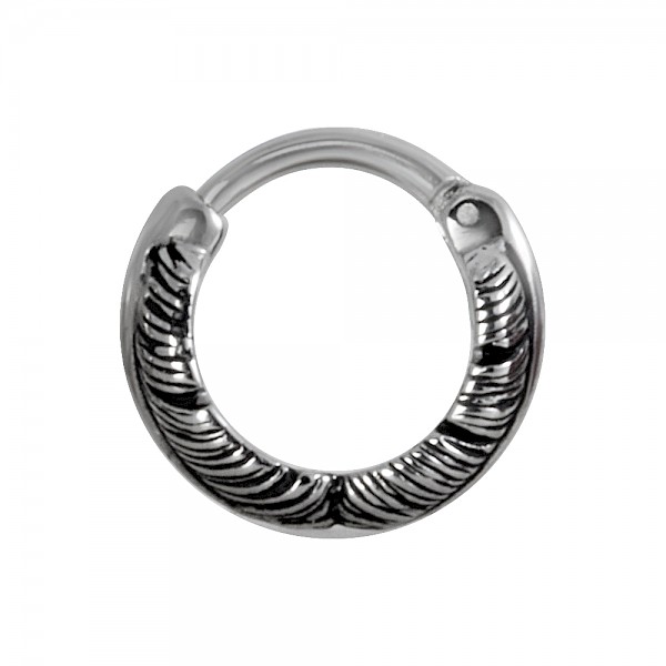 FEATHER CLICKER SEGMENT RING