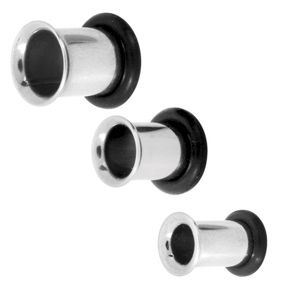 CLASSIC SURGICAL STEEL FLARED EYELET