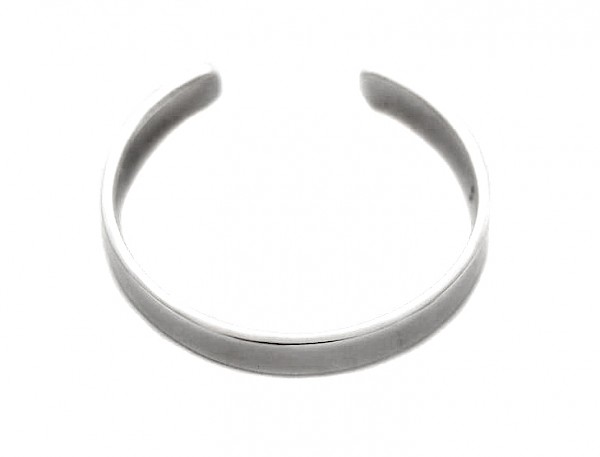 Solid Polished Childs Bangle - BY088