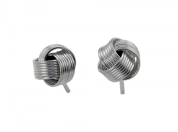 Wire Knot Stud Earrings ES877