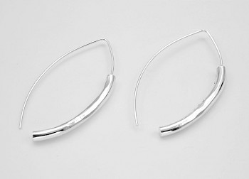 Hammered Bar Earrings ES442