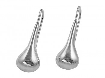 Polished Tear-Drop Earrings ES656