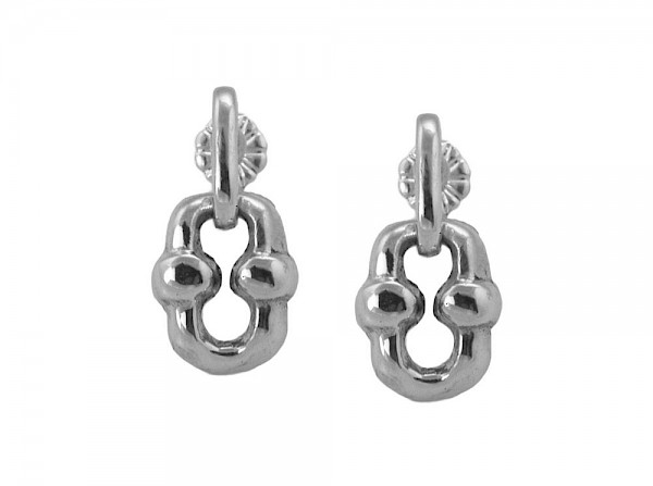 Open Knot Drop Earrings ES873