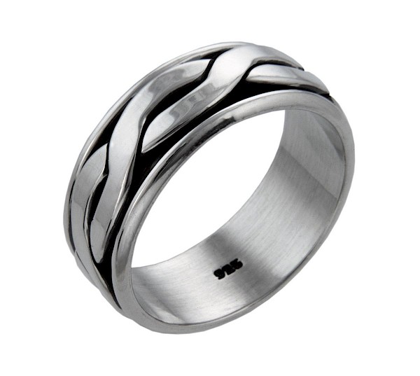 Celtic Knot Spinner Ring - RG218