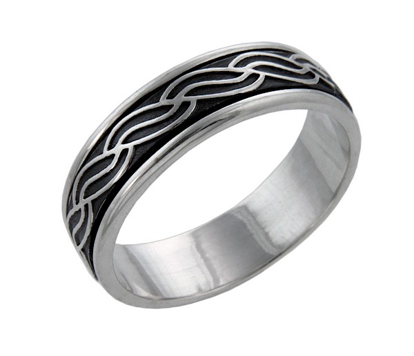 Ocean Spinner Ring - 7.6mm Wide - RG219