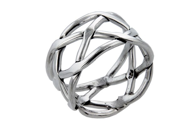 Basket Weave Wire Ring - RG224