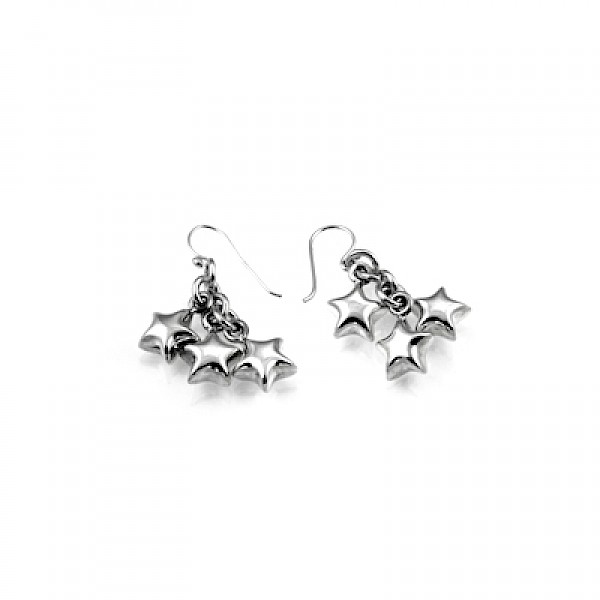 Dangling Stars Drop Earrings - ES981