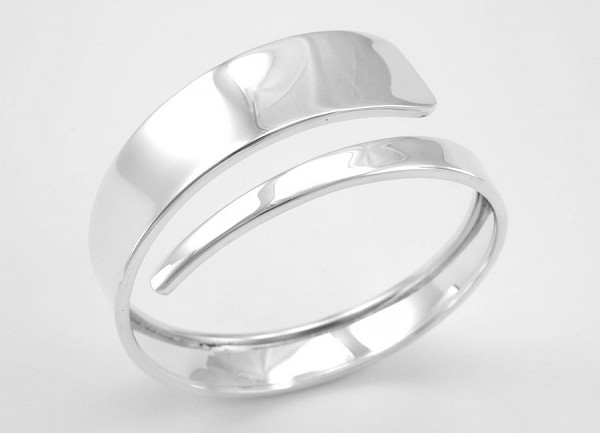 Satin Finished Overlapping Bangle - BA076