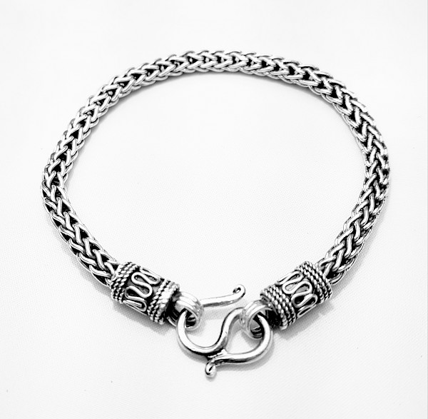 Weave Bracelet - 5mm Wide - 8.5" Long - THC038
