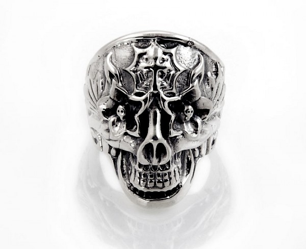 Day of the Dead Skull Ring - RG274